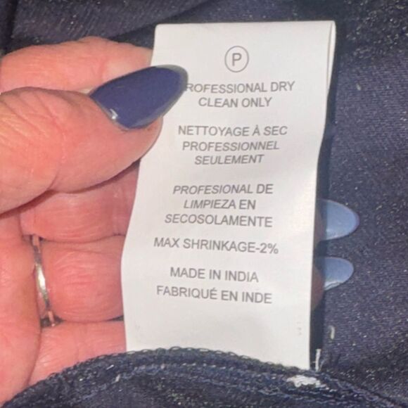 🔥 Samant Chauhan X Anthropologie metallic slate Utility zip up Shirt midi dress - Picture 7 of 9